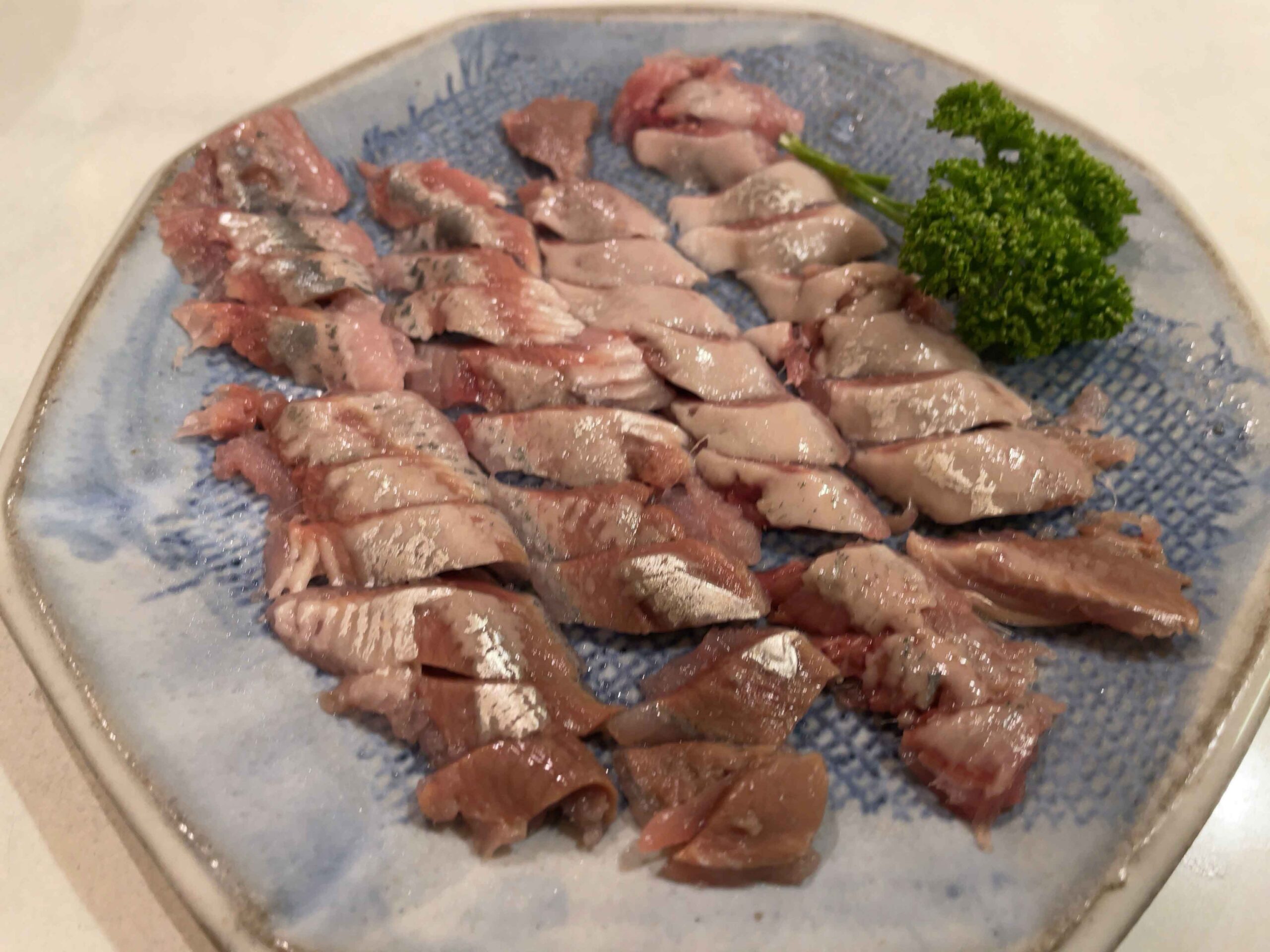 鰯の刺身